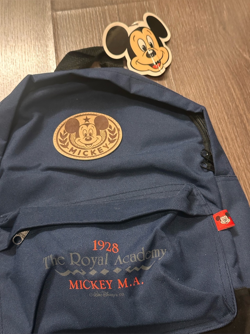 NWT Vintage Walt Disney Mickey Mouse Mini Backpack - Picture 2 of 4